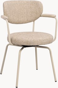 Gestoffeerde draaistoelen Merrick, 2-delig
