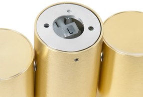 Design spot messing 2-lichts verstelbaar - Michael