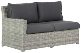 Loungeset tuin 4 personen Wicker Grijs  Garden Collections Giardino