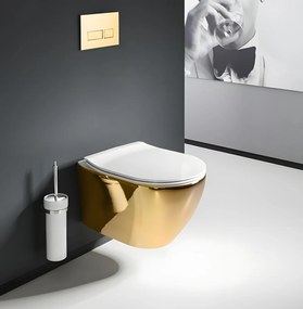 Hangtoilet Rea Carlo Mini Tornado NFQ GOLD WHITE