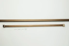 Saniclear Redro inloopdouche 80x40x200cm verouderd messing