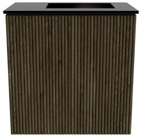 Mondiaz Joya 40cm toiletmeubel shadow met wastafel faye rechts zonder kraangat urban