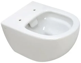 Plieger Zano wandcloset diepspoel Rim ex 36.5x54cm met verdekte bevestiging wit 7748B0037061