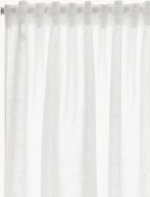 Linnen lichtdoorlatende multibandgordijnen Alexandra, 2-delig, B 135 cm