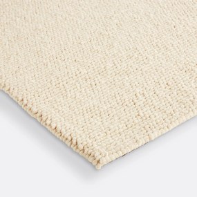 Vloerkleed in wol, tricot effect, Diano