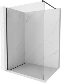 Mexen Kioto walk-in douchescherm 140 x 200 cm, transparant 8 mm, zwart - 800-140-101-70-00