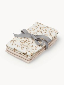 Babymousseline doekjes Lierre van biokatoen, set van 4