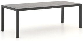 Tuin eettafel Manifesto  | Rechthoekig  | Tuintafel Aluminium | 220x90cm | 6 personen | Kees Smit Tuinmeubelen