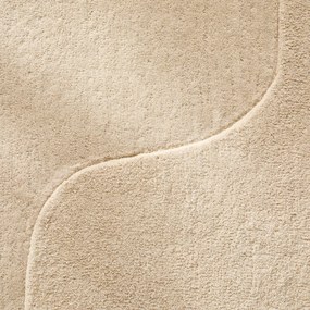Eigentijds vloerkleed in wol, handgeweven, Sahil