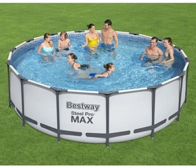 Bestway Zwembadset Steel Pro MAX rond 457x122 cm