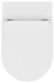 Crosswater KAI X Slim zitting met softclose met quick release 36x41x5cm ABS kunststof wit KL6205W