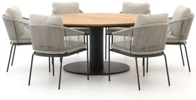 SUNS Revello/Grado ø170cm dining tuinset 7-delig