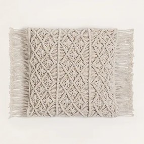 Macramé Vierkant Kussen (45x45 Cm) Narses A - Sklum
