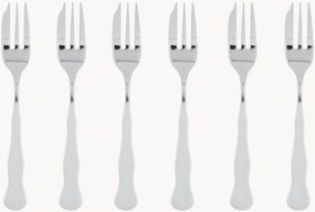 Dessertvorkjes 1965 van edelstaal (6-delig)