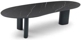 Dining Tuintafel  300 x 120 cm Aluminium/Ceramic stone Grijs Weave