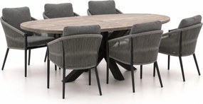 Diningset Bellagio | 6 personen | Tuinset teakhout | 7-delig | Kees Smit Tuinmeubelen