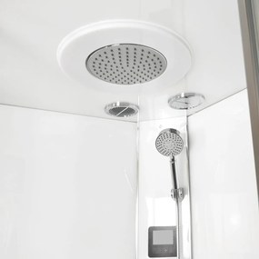 Kerra Orion complete douchecabine met massagejets wit