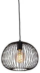 Set van 5 Design hanglampen zwart - Wires Design E27 Binnenverlichting Lamp