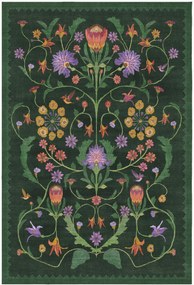 Wasbaar laagpolig vloerkleed Protea by Iris Apfel