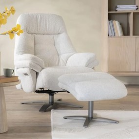 Eleonora Caleb Verstelbare Relax Fauteuil Beige