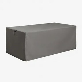 Rechthoekige Beschermhoes Voor Tuintafel Otley Grijs – Antraciet & 190 X 105 Cm - Sklum