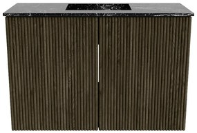 Mondiaz Joya DLux 60cm toiletmeubel shadow met wastafel faye midden zonder kraangat lava