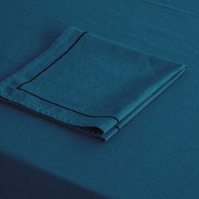 Tafelkleed in gewassen linnen/katoen Métis Bourdon