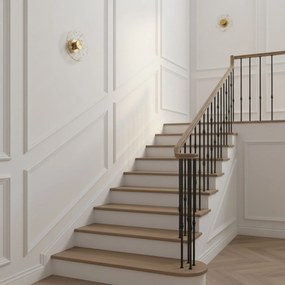 Wandlamp LED APP1794-W Brush Gold