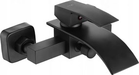 Mexen Aries badkraan, zwart - 744830-70