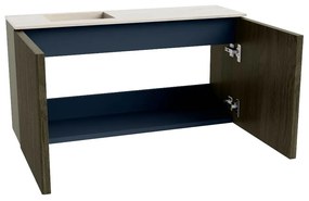 Mondiaz Joya DLux 80cm toiletmeubel shadow met wastafel faye links zonder kraangat meli