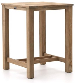 + 10% kassakorting | Bartafel ROUGH | Vierkant | Tuintafel Teakhout | 80x80cm | 2 personen | Kees Smit Tuinmeubelen
