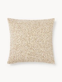 Chenille kussenhoes Hanka met pixelpatroon