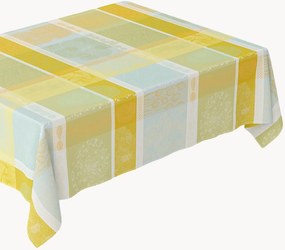 Jacquard tafelkleed Mille Lieues Aube met acryl coating
