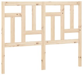 vidaXL Hoofdbord 145,5x4x100 cm massief grenenhout