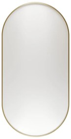 Haceka Deco ovale spiegel 40x80cm goud geborsteld