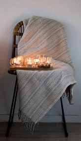 Klippan - Plaid Lamswol Bjork - Beige