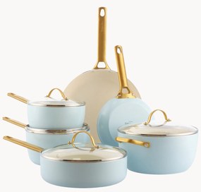 Kookset Padova met antiaanbaklaag, 10-delig