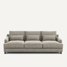 Sofa 3- of 4-zits, chenille fluweel, Alwine