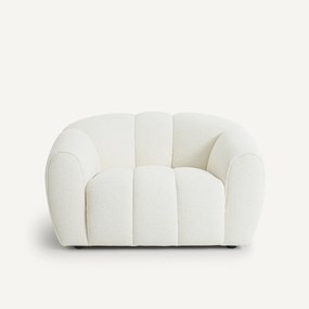 Fauteuil in chenille stof, Tylan