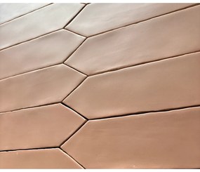 Terre d'Azur Barco wandtegel 7.5x30cm salmon mat