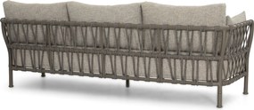 Stoel en Bank Loungeset 5 personen Rope Taupe  Santika Furniture Santika