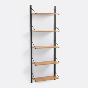 Vintage wandkast, eikenfineer, Hiba