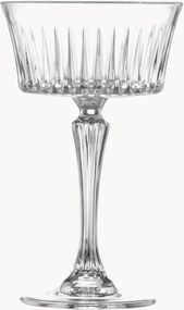 Champagneglazen Timeless van kristalglas, set van 6