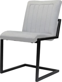 Eetkamerstoel - Lara - stof Element steengrijs 24