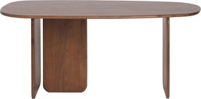 Organisch Gevormde Eettafel 180cm - 180 X 90cm.