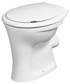 Ideal Standard closet staand +6cm met spoelrand vlakspoel PK wit V311601