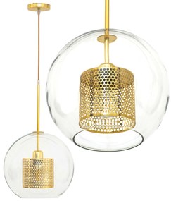 Hanglamp goud loft APP555-1CP 25cm