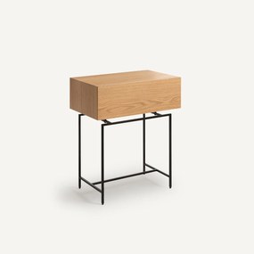 Nachtkastje, fineer eik, Oreko