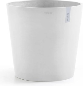 Ecopots bloempot Amsterdam 40 - Rond - Pure White - Diameter 40 x H34,5 cm