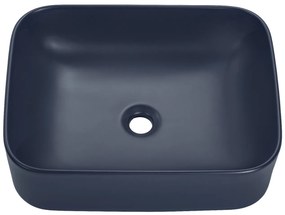 Comad Kama wastafel 50x15cm mat donkerblauw